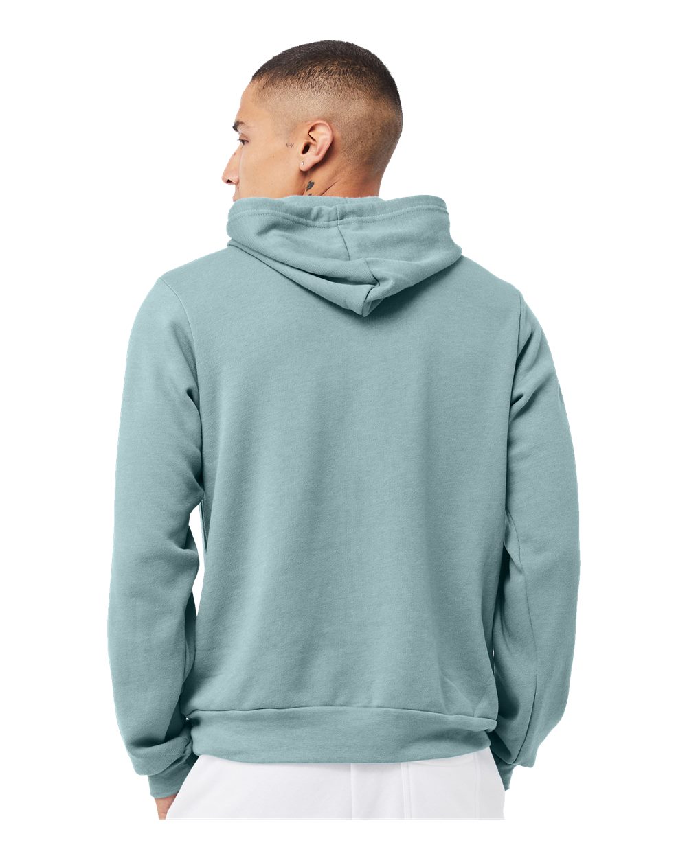 Unisex Sponge Fleece Drop Shoulder Hoodie Sweatshirt