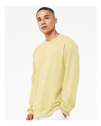 Unisex Sponge Fleece Raglan Crewneck Sweatshirt