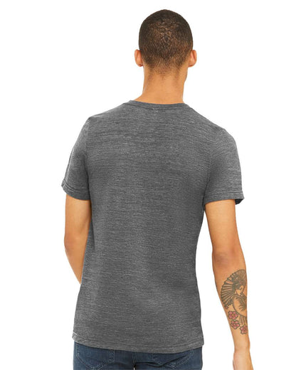 Unisex Textured Jersey V-Neck Tee
