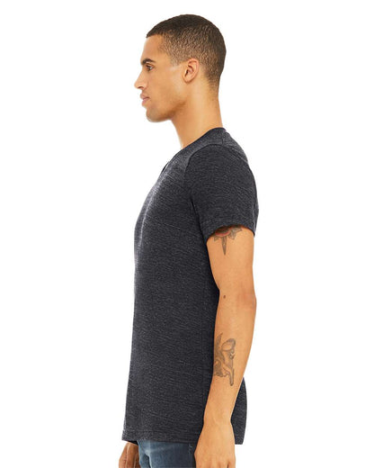 Unisex Textured Jersey V-Neck Tee