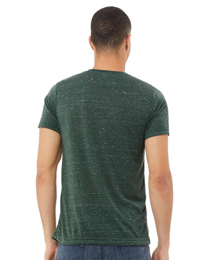 Unisex Textured Jersey V-Neck Tee