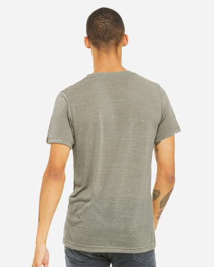 Unisex Textured Jersey V-Neck Tee