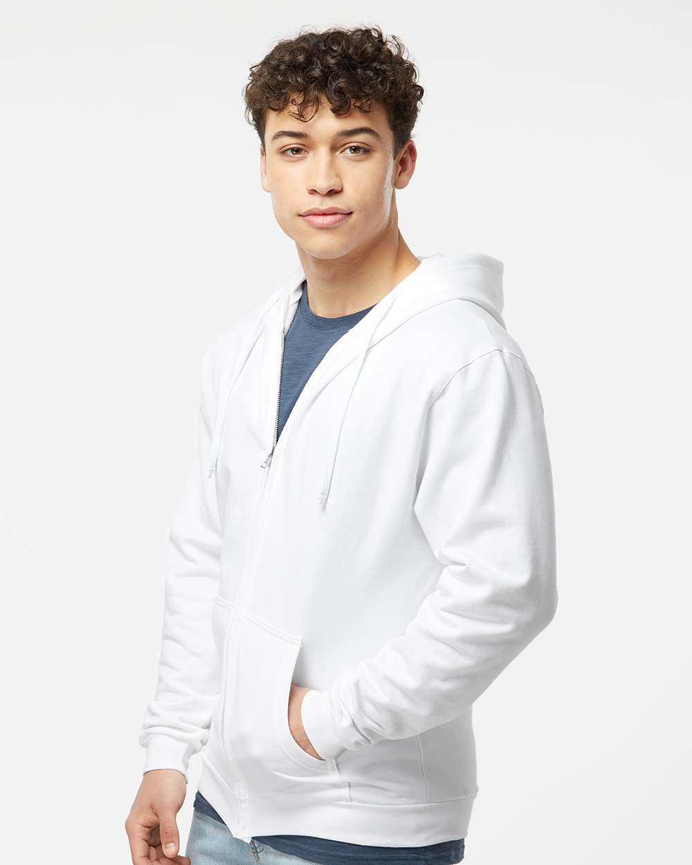 Unisex Full-Zip Hooded Sweatshirt