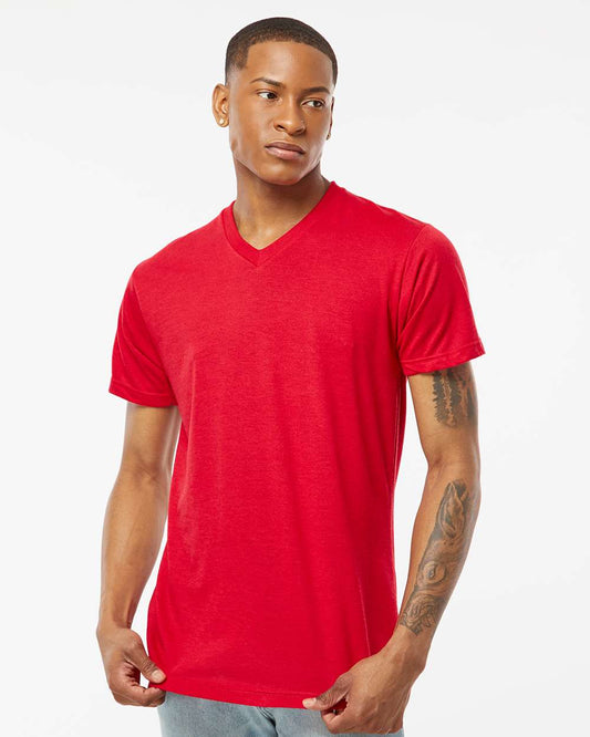 Men's Poly-Rich V-Neck T-Shirt