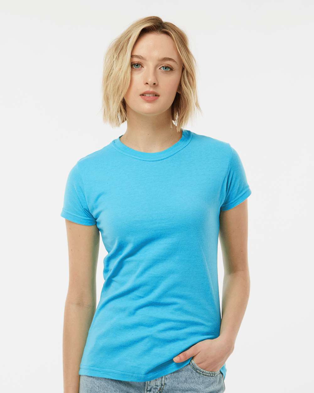 Women's Fine Jersey Slim Fit T-Shirt