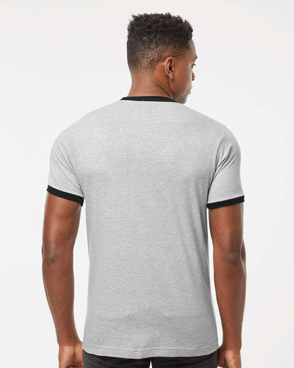 Unisex Fine Jersey Ringer T-Shirt