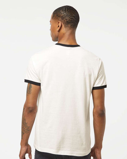 Unisex Fine Jersey Ringer T-Shirt