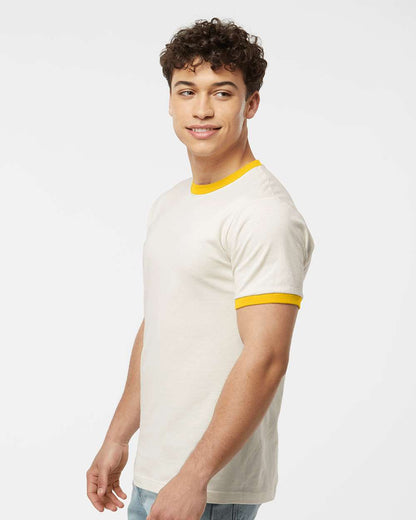 Unisex Fine Jersey Ringer T-Shirt