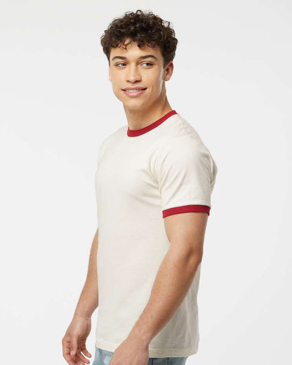 Unisex Fine Jersey Ringer T-Shirt