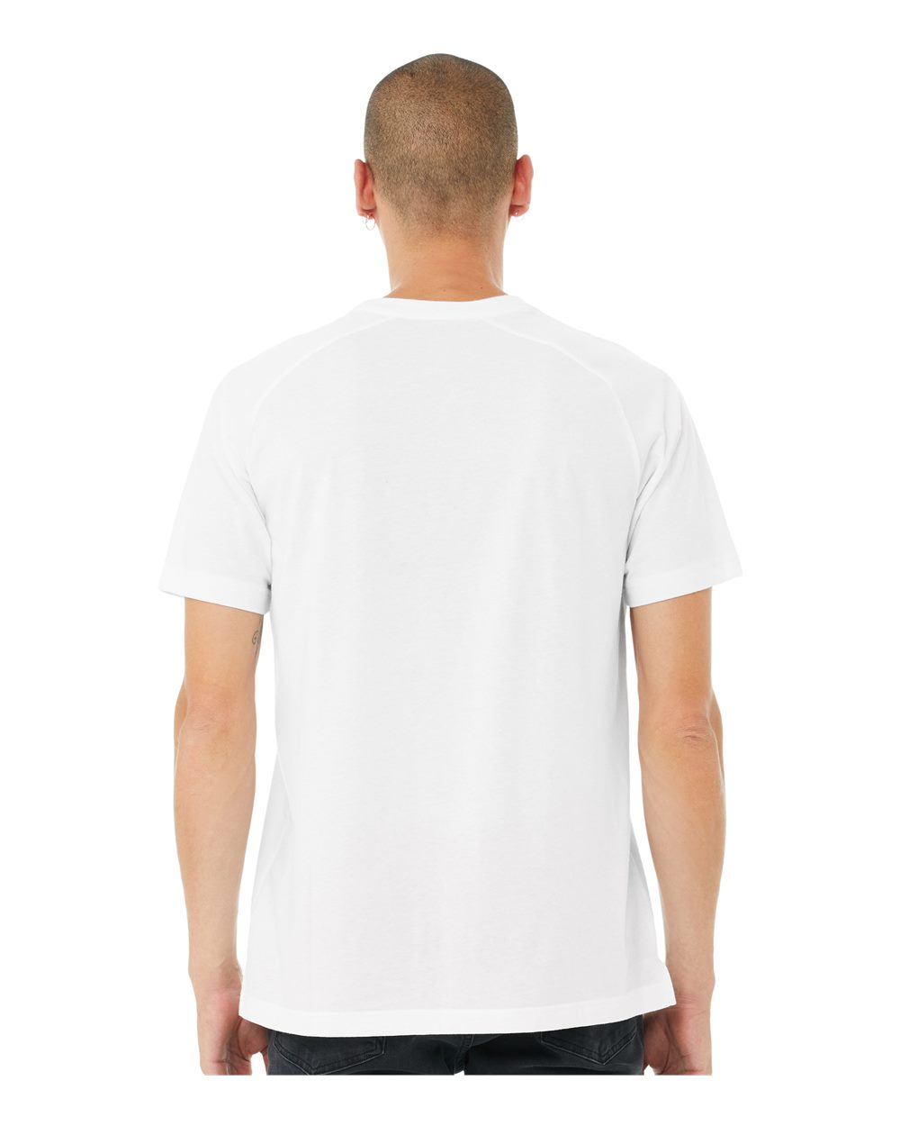 Men's Heather CVC Raglan Tee