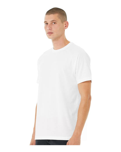 Men's Heather CVC Raglan Tee