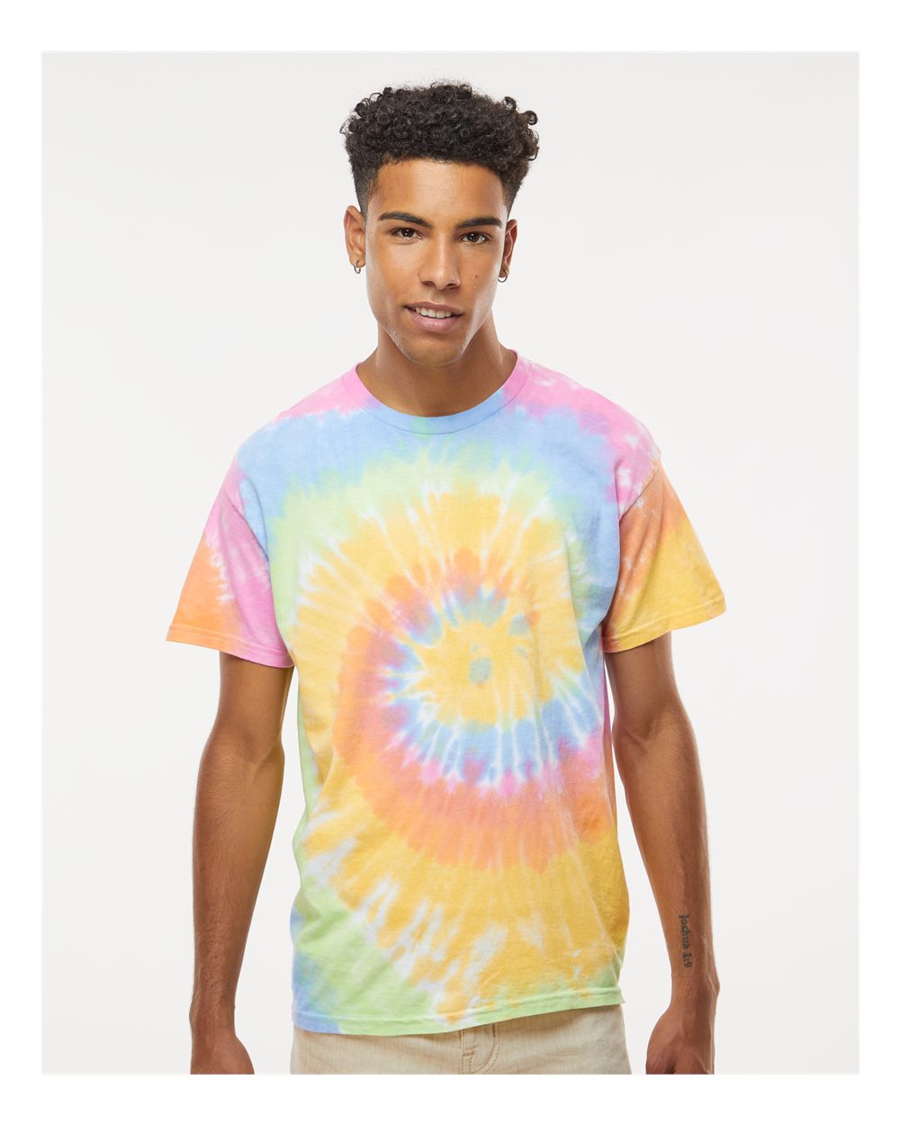 Unisex Multi-Color Tie-Dyed T-Shirt