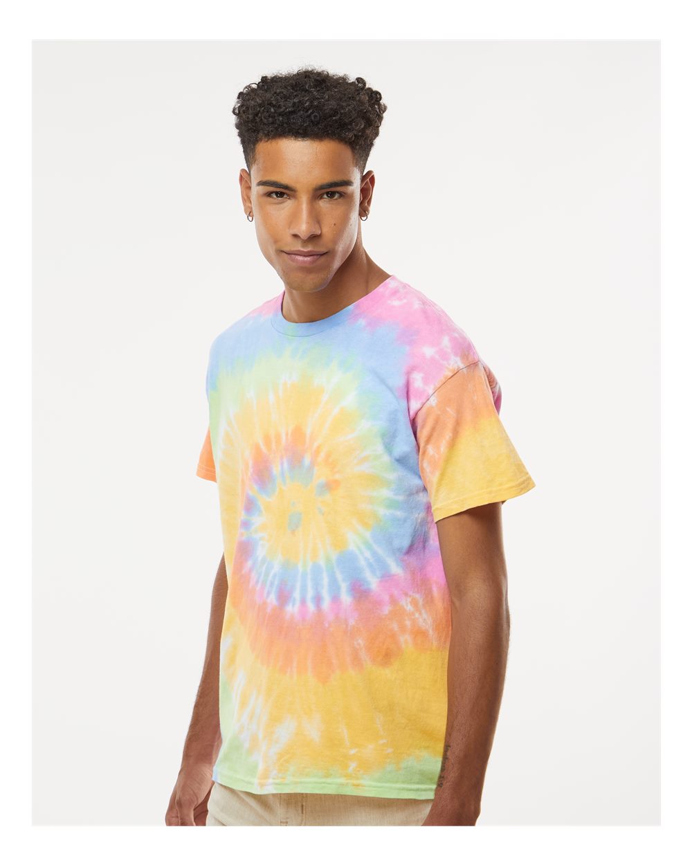 Unisex Multi-Color Tie-Dyed T-Shirt