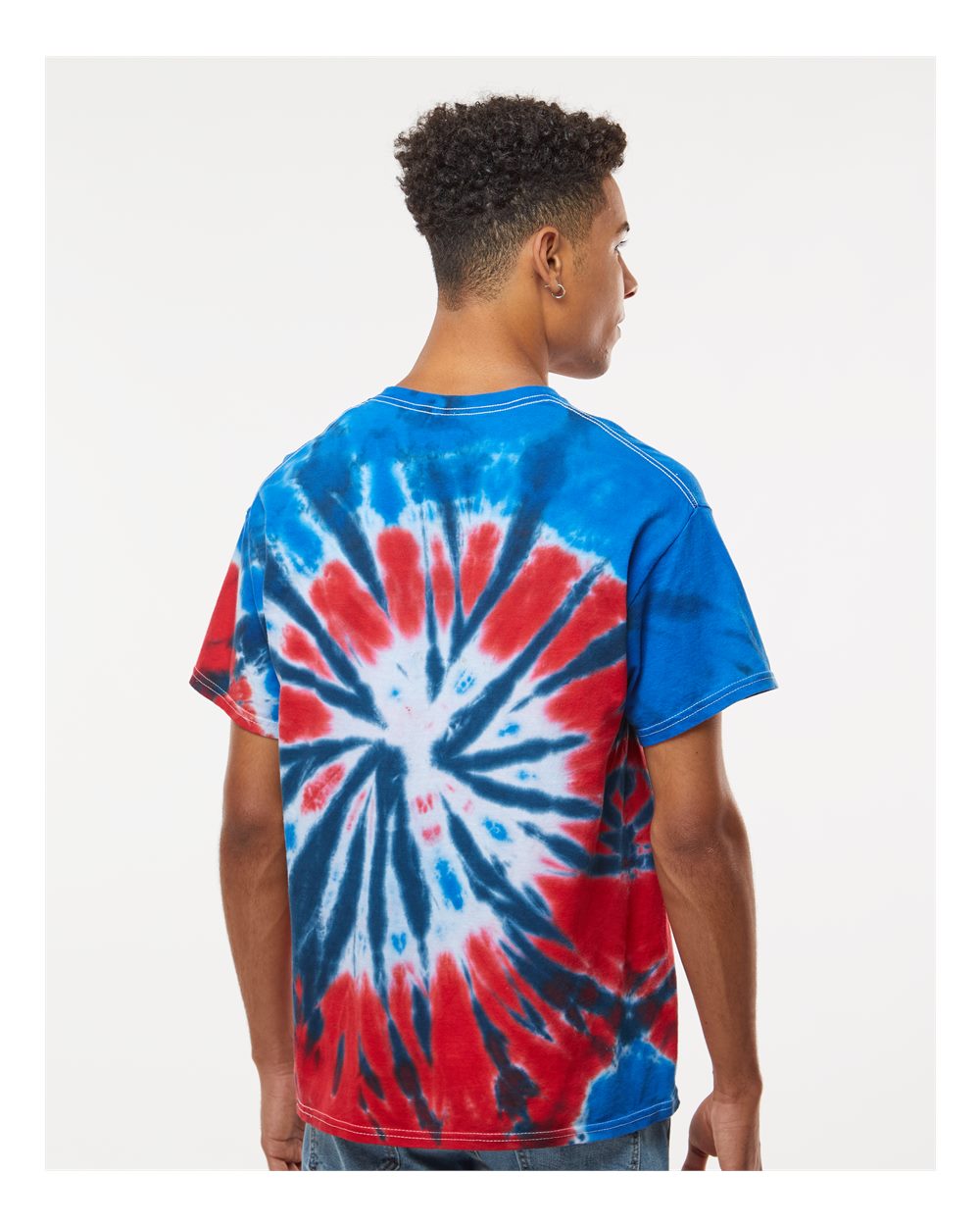 Unisex Multi-Color Tie-Dyed T-Shirt