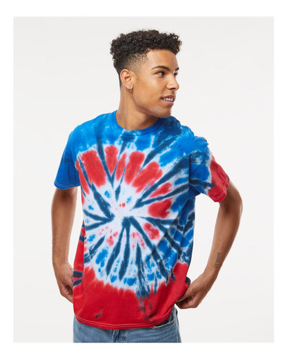 Unisex Multi-Color Tie-Dyed T-Shirt