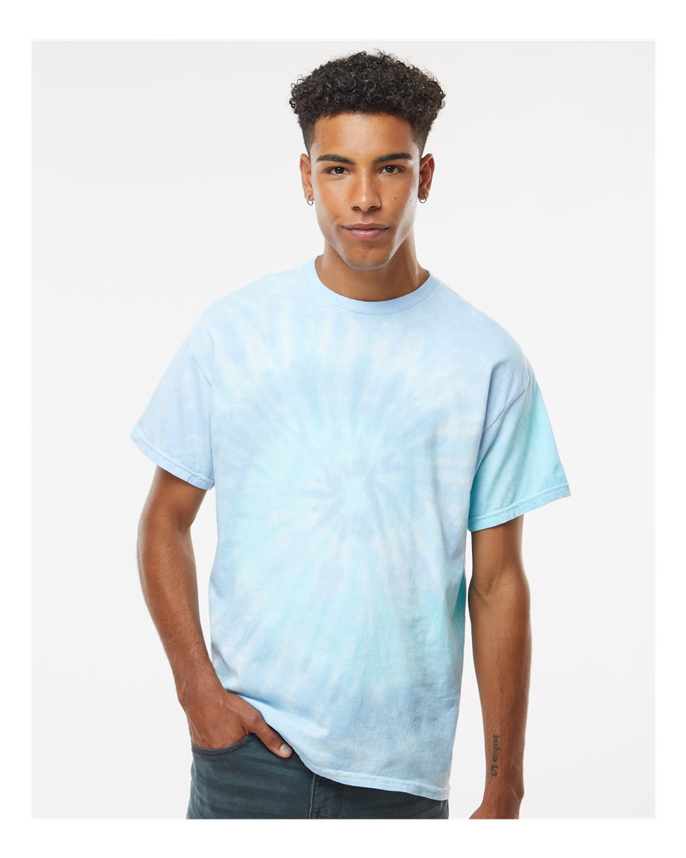 Unisex Multi-Color Tie-Dyed T-Shirt