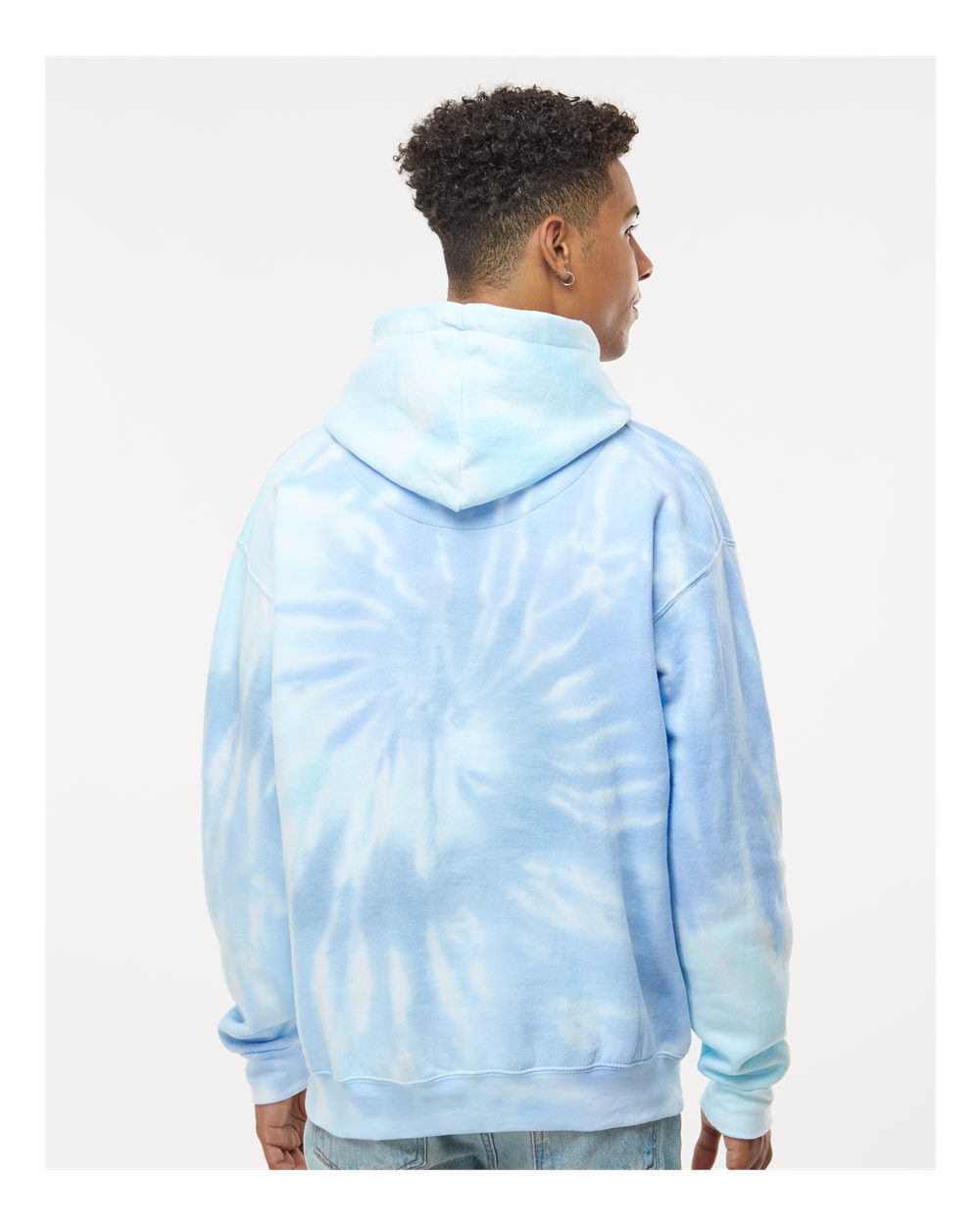 Unisex Tie-Dyed Hooded Sweatshirt