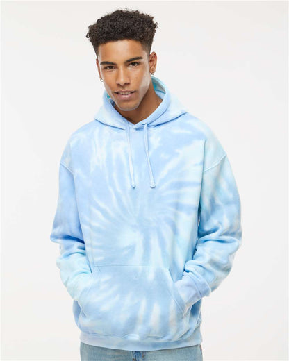 Unisex Tie-Dyed Hooded Sweatshirt
