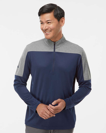 Men's Ultimate365 Lightweight Colorblocked Quarter-Zip Pullover