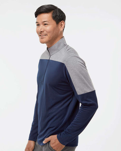 Men's Ultimate365 Lightweight Colorblocked Quarter-Zip Pullover