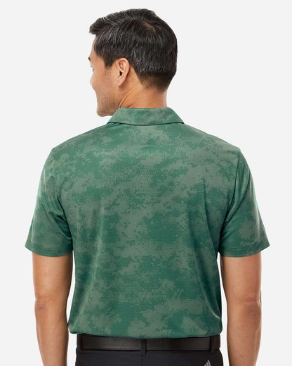 Men's All Over Camo Print Polo