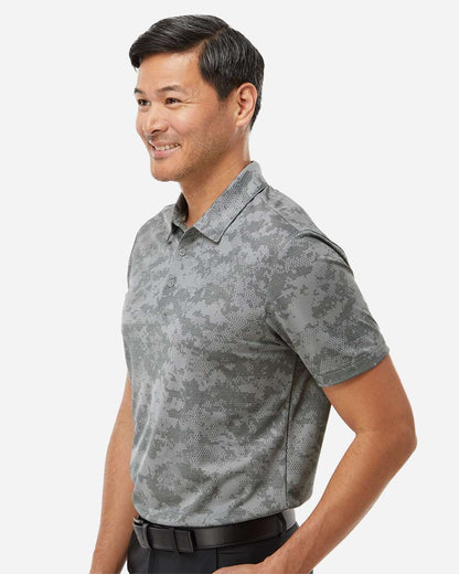Men's All Over Camo Print Polo