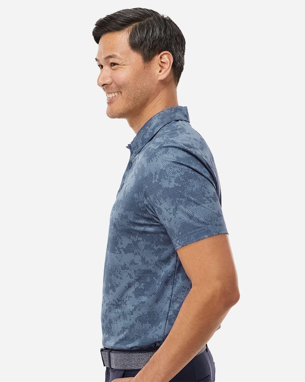 Men's All Over Camo Print Polo