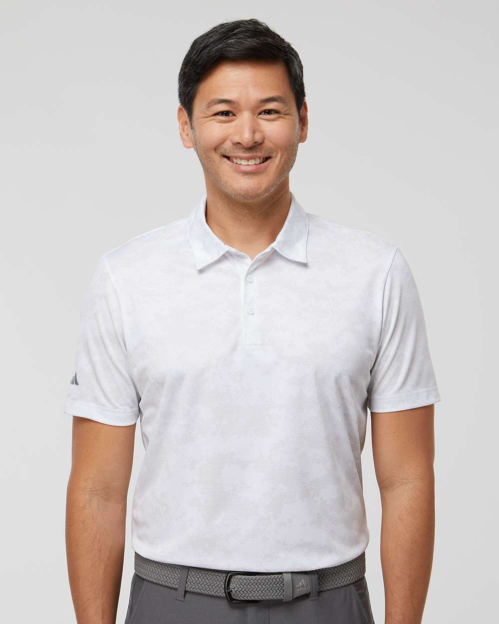 Men's All Over Camo Print Polo