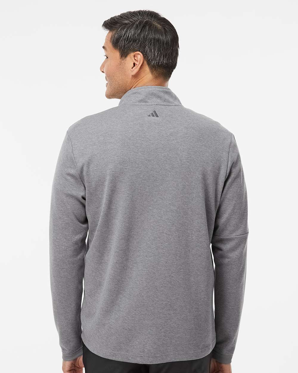 Men's 3-Stripes Quarter-Zip Sweater Pullover