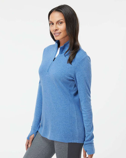 Women's 3-Stripes Quarter-Zip Sweater Pullover