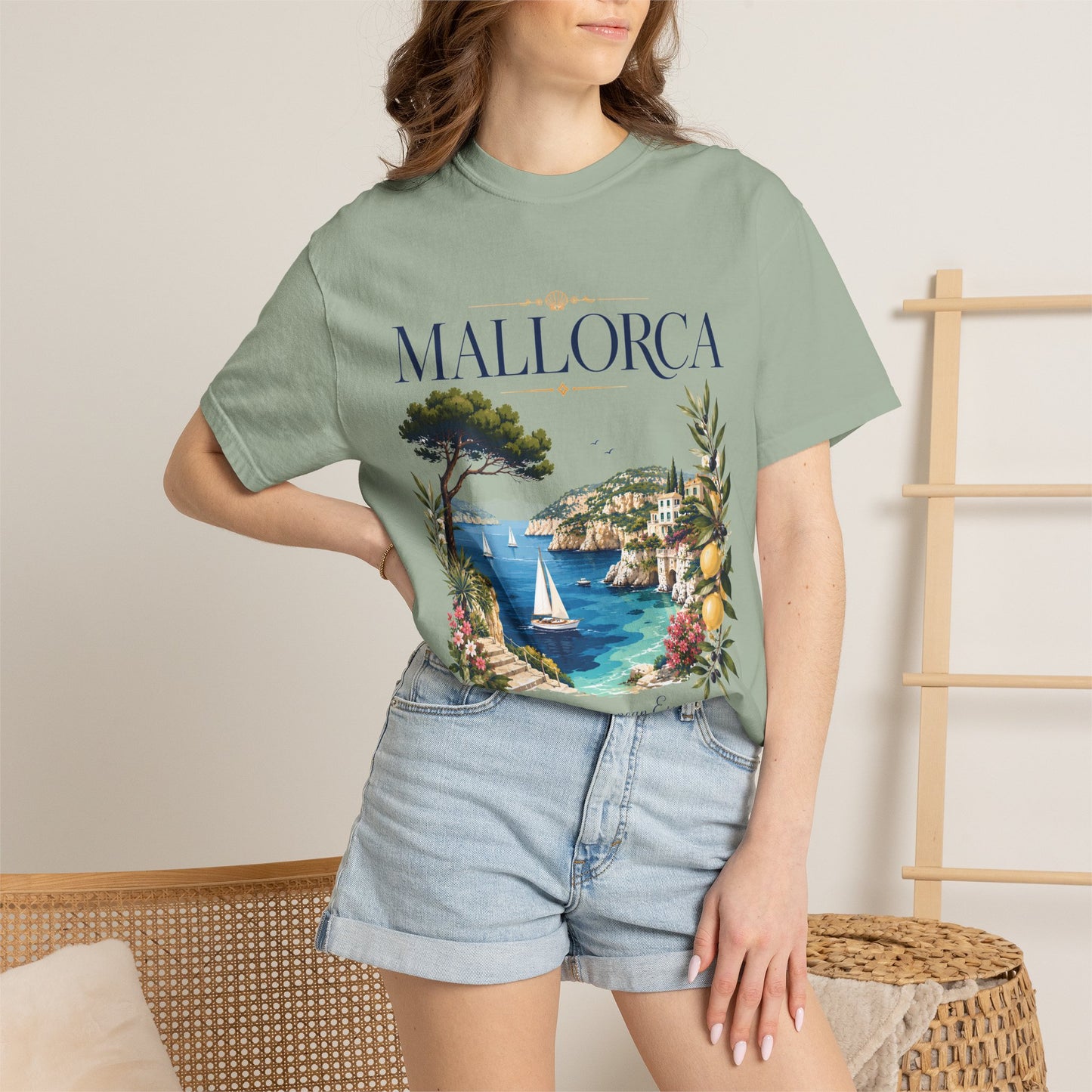 Mallorca Mediterranean Escape – Coastal Paradise | Premium Summer Tee