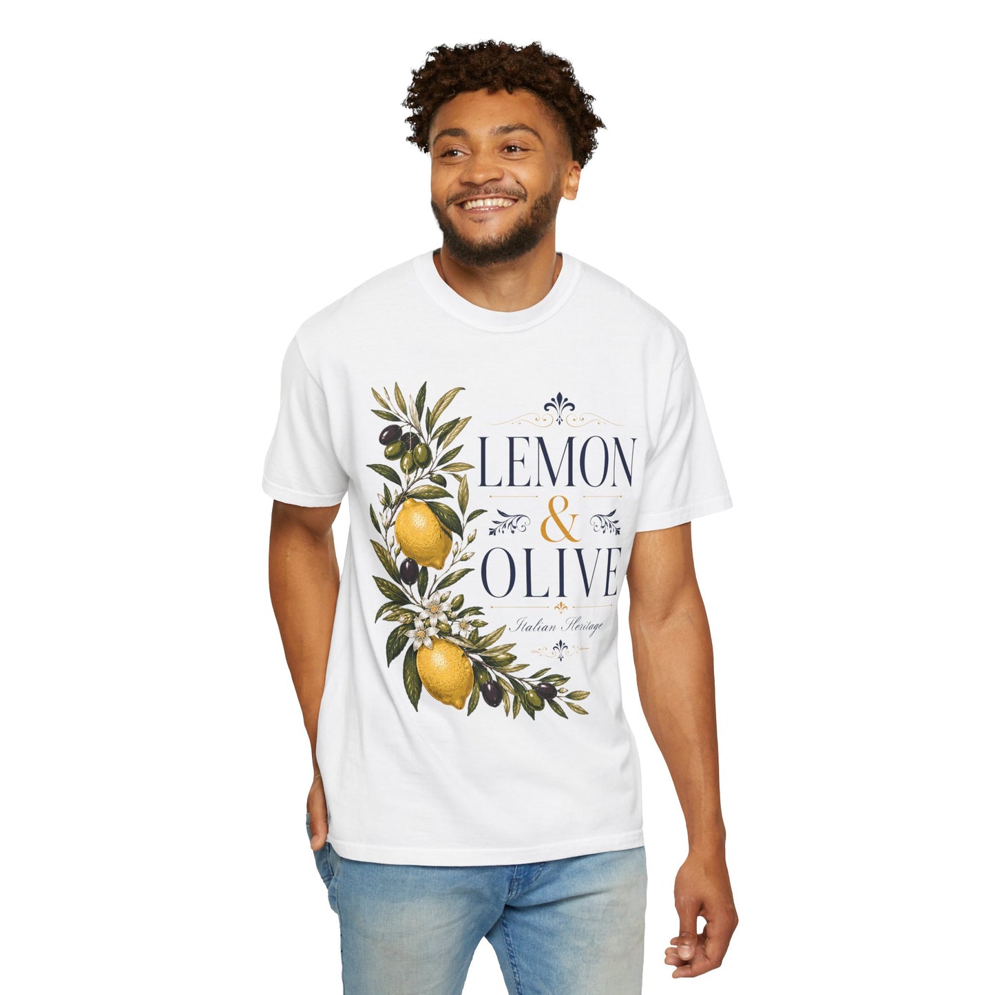 Lemon & Olive – Italian Heritage | Premium Graphic Tee