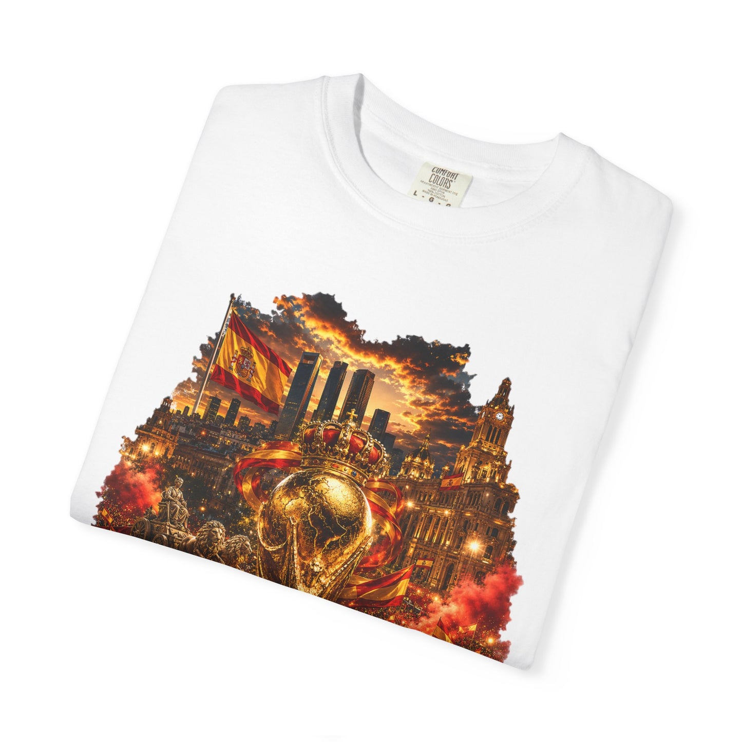 Spain Football World Cup 2026 'Triunfo de Cibeles' Ultimate Fan Celebration | Premium Graphic Tee