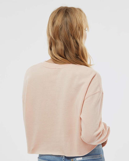 Women's Lightweight Crop Crewneck Sweatshirt