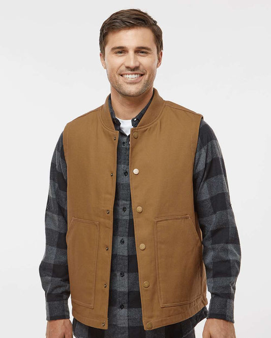 Men's Insulated Canvas Workwear Vest