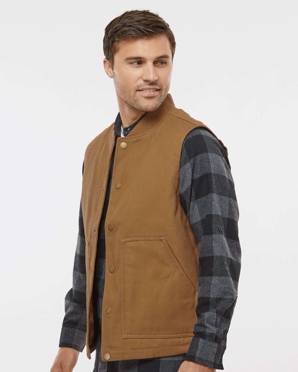 Men's Insulated Canvas Workwear Vest