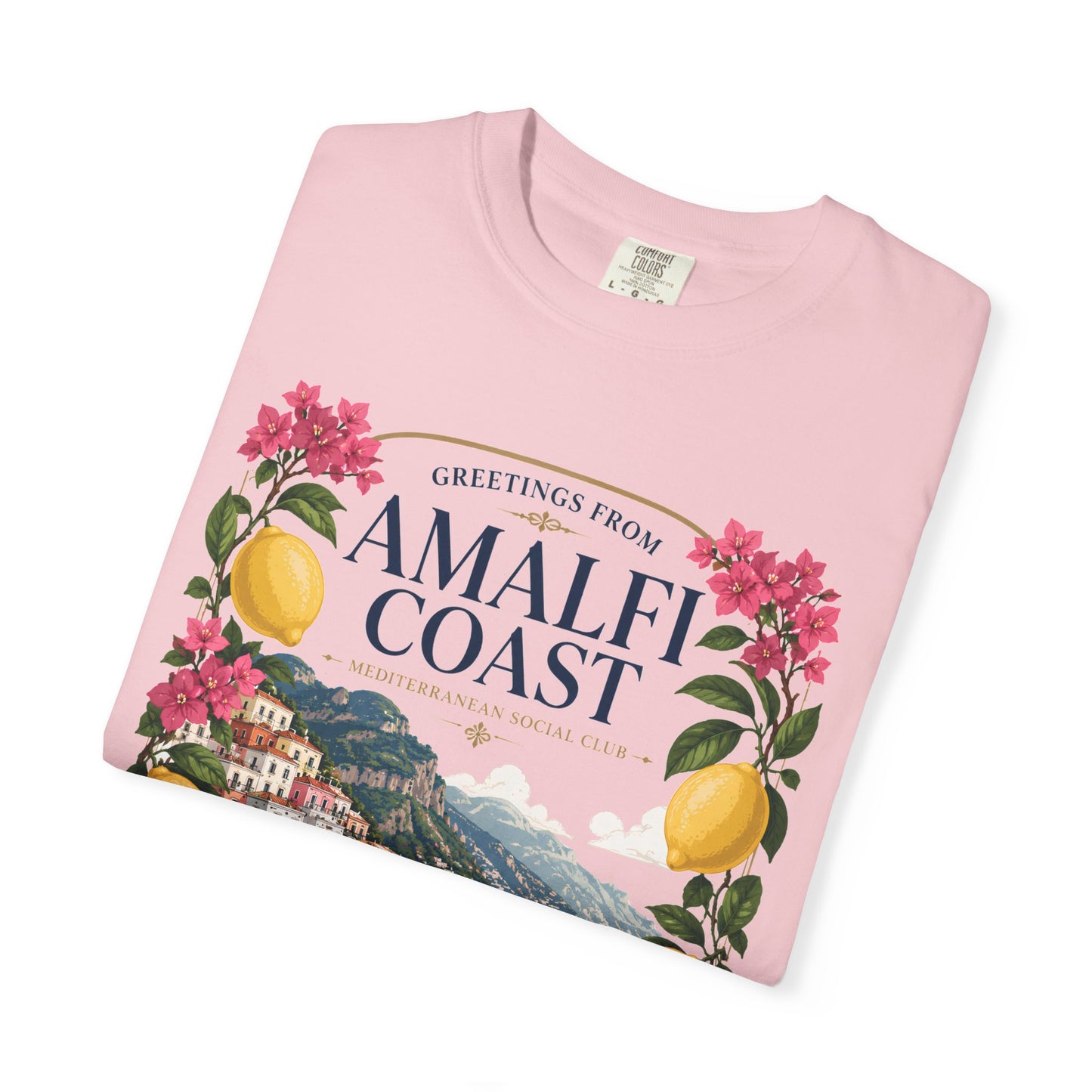 Greetings From Amalfi Coast – Mediterranean Social Club | Summer Tee