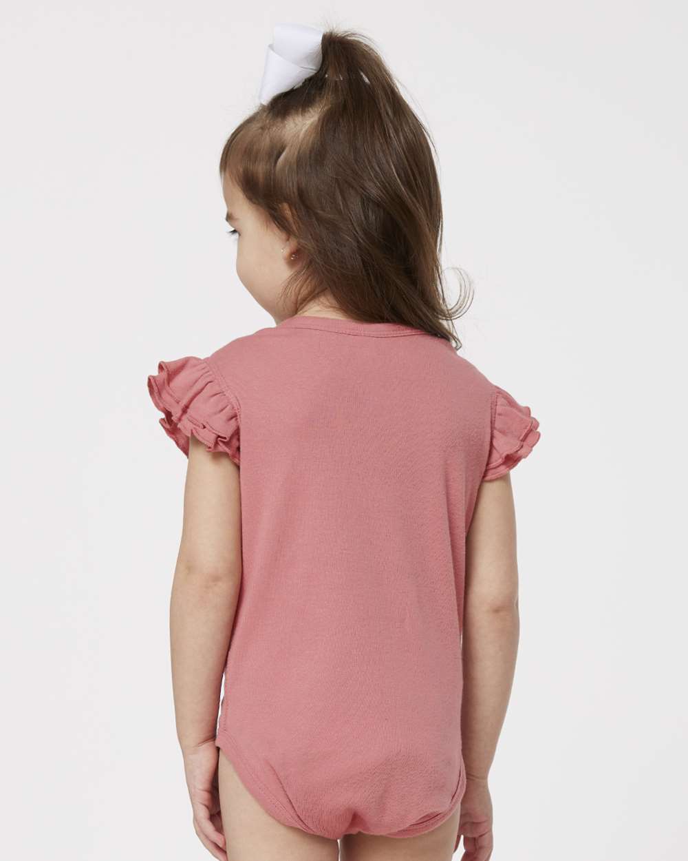 Infant Flutter Sleeve Baby Rib Bodysuit