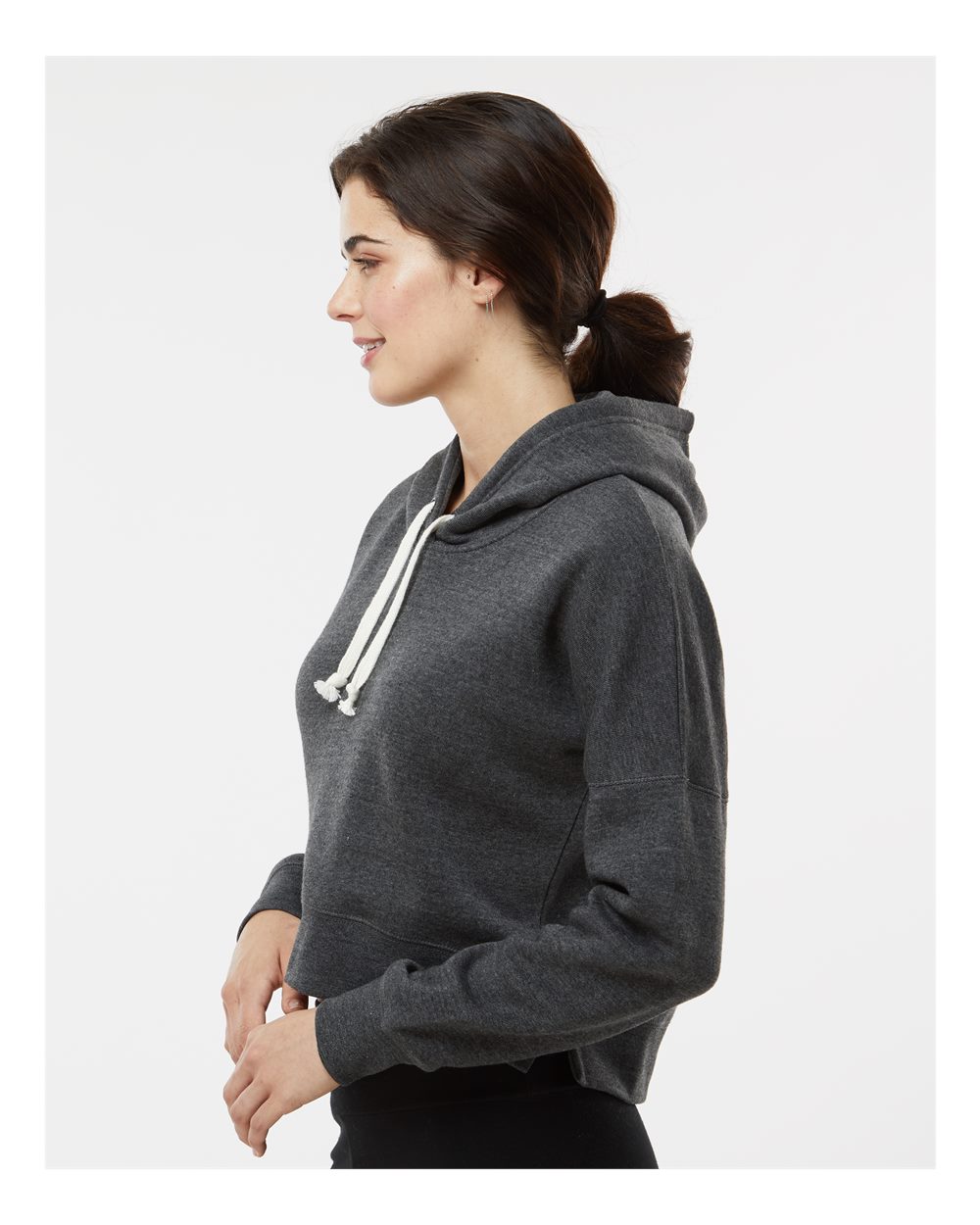 Women's Crop Hooded Sweatshirt