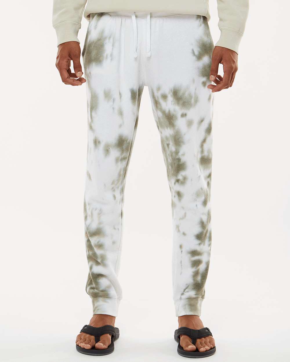 Unisex Tie-Dyed Fleece Joggers