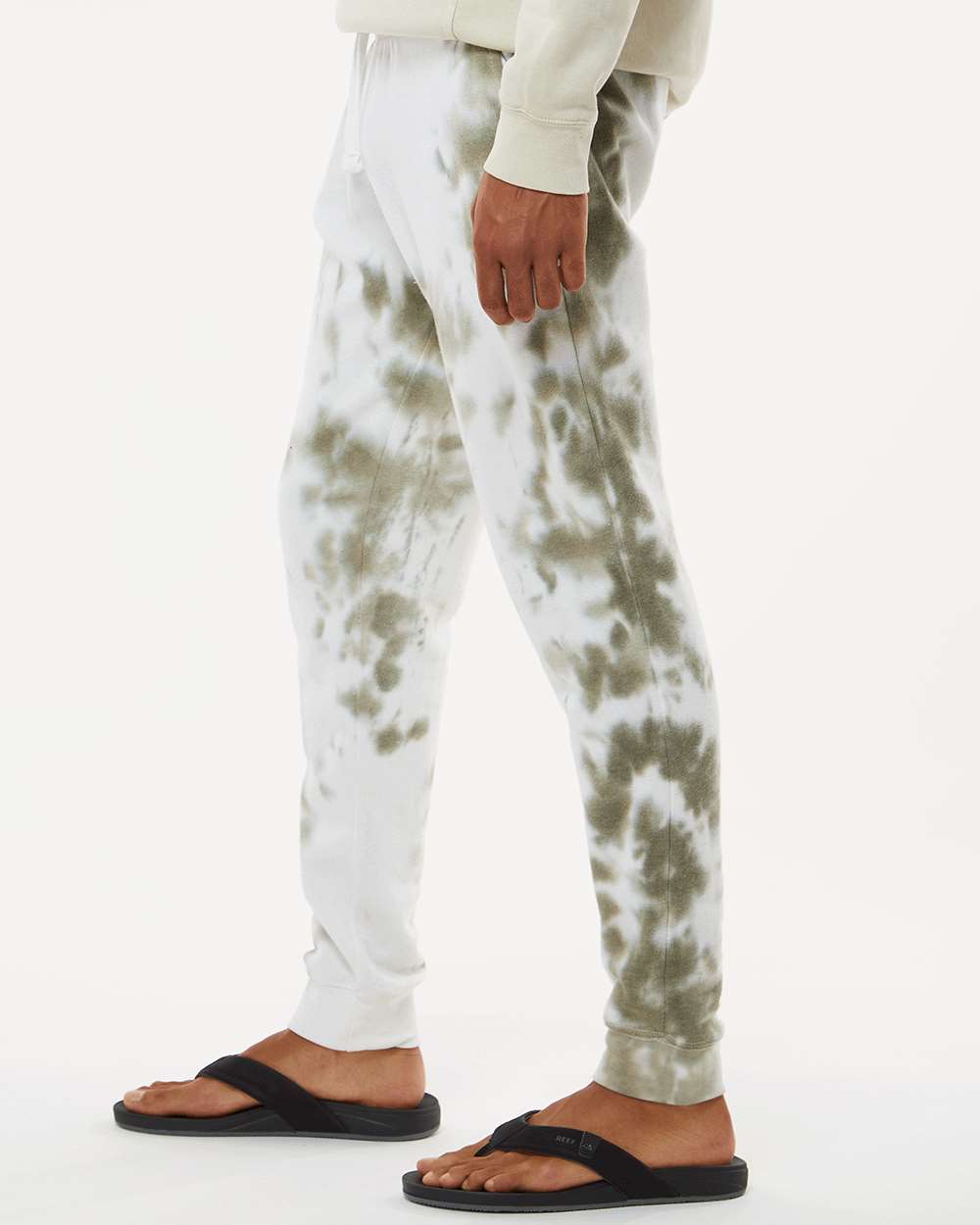 Unisex Tie-Dyed Fleece Joggers