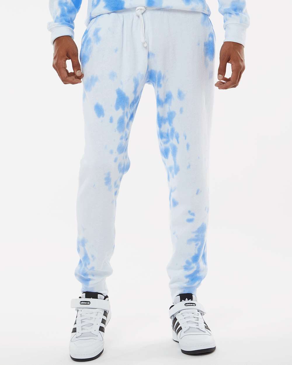 Unisex Tie-Dyed Fleece Joggers
