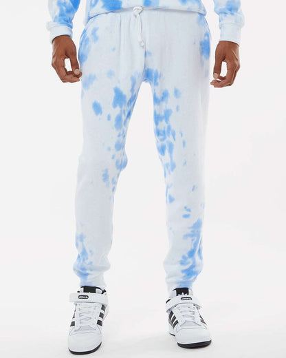 Unisex Tie-Dyed Fleece Joggers