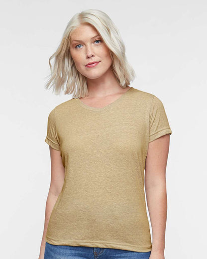 Women's Harborside MÃ©lange V-Neck Tee