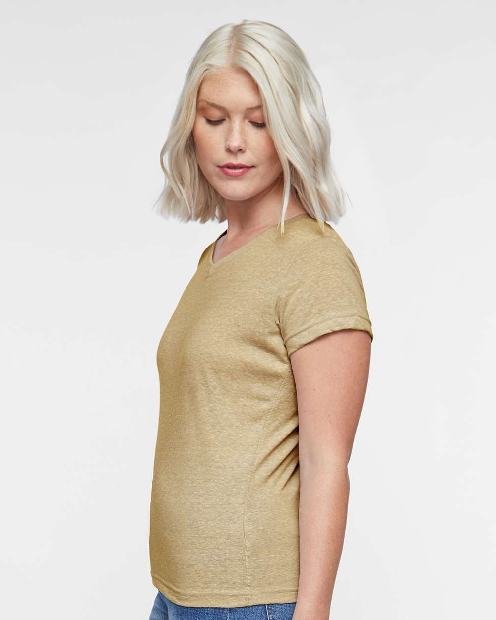Women's Harborside MÃ©lange V-Neck Tee
