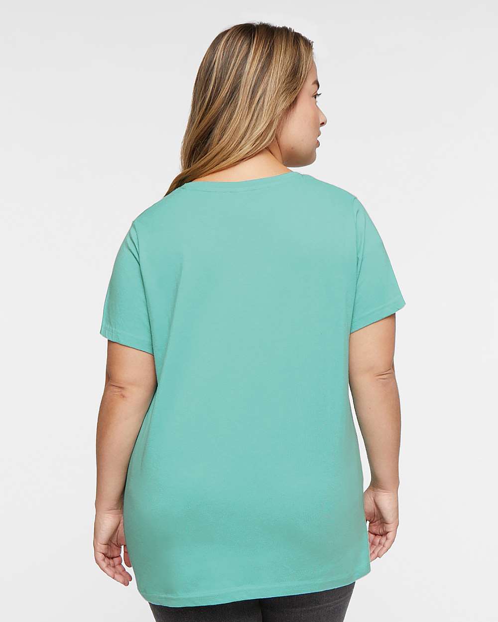 Women's Curvy Collection Fine Jersey Tee