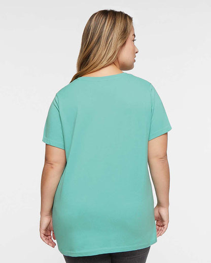 Women's Curvy Collection Fine Jersey Tee