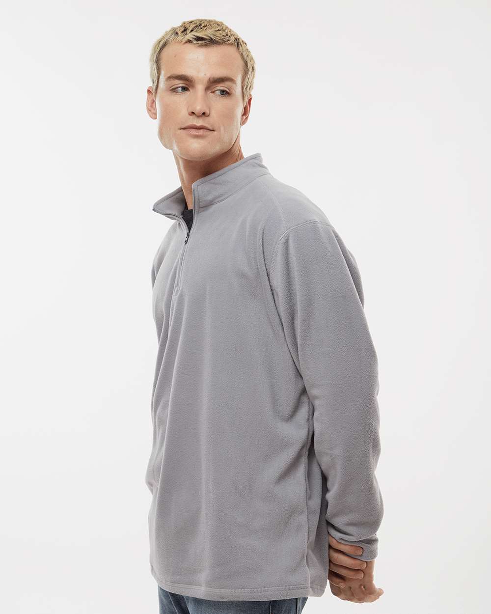 Unisex Eco ReviveÂ™ Micro-Lite Fleece Quarter-Zip Pullover