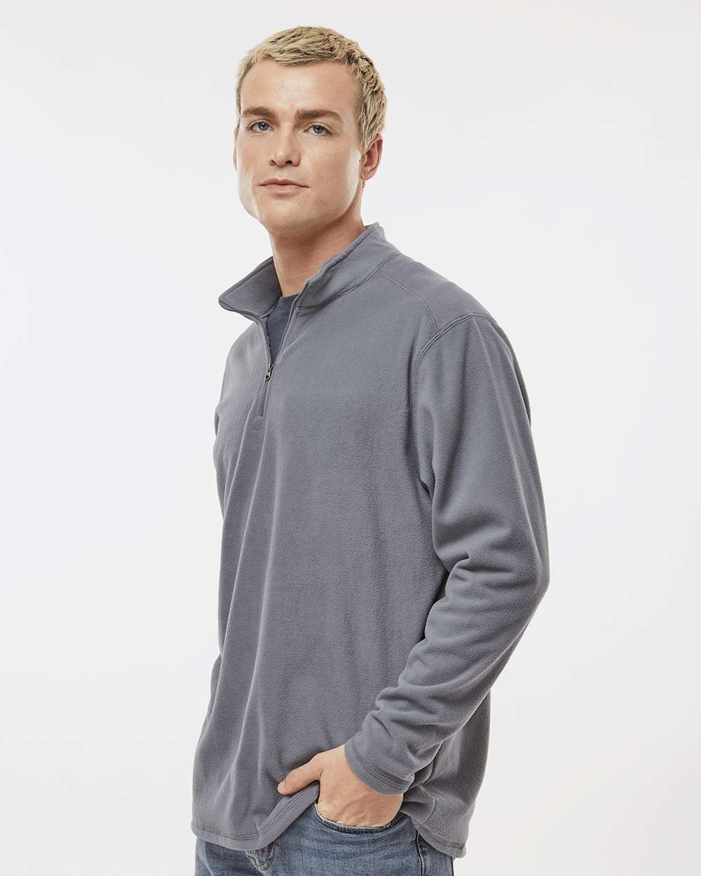 Unisex Eco ReviveÂ™ Micro-Lite Fleece Quarter-Zip Pullover