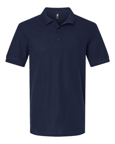 Gildan Mens Ultra Cotton Pique Polo Shirt (M) (Navy)